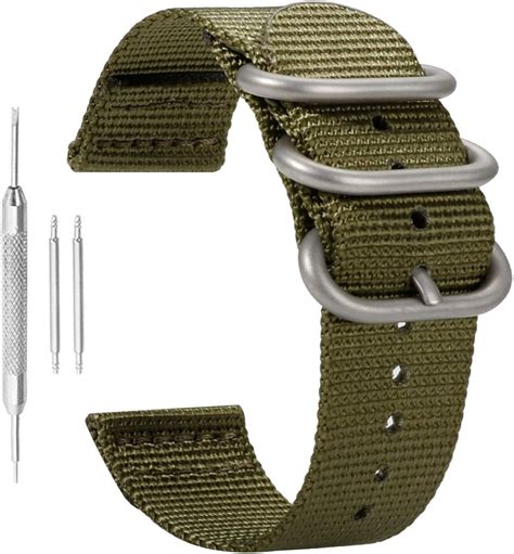 nylon watch straps 18mm